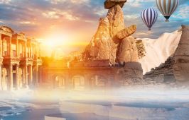 Нова Година 2027в Памуккале с 5 нощ. автобус от София, Пловдив, Варна и Бургас с вкл. ГАЛА ВЕЧЕРЯ